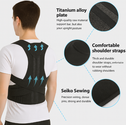Back Brace Posture Corrector for Women & Men